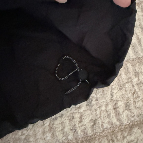 Athleta wide leg mid rise lunar sheen utility windbreaker pants - Picture 4 of 9